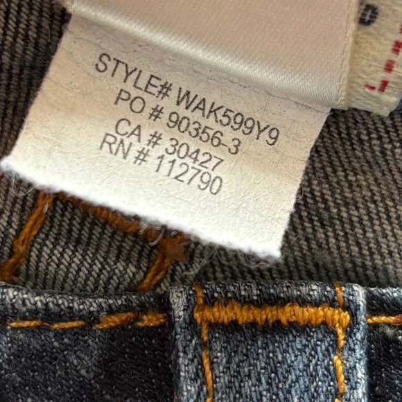 Y2K True Religion Low Rise Jeans | Size 26 - Picture 6 of 15